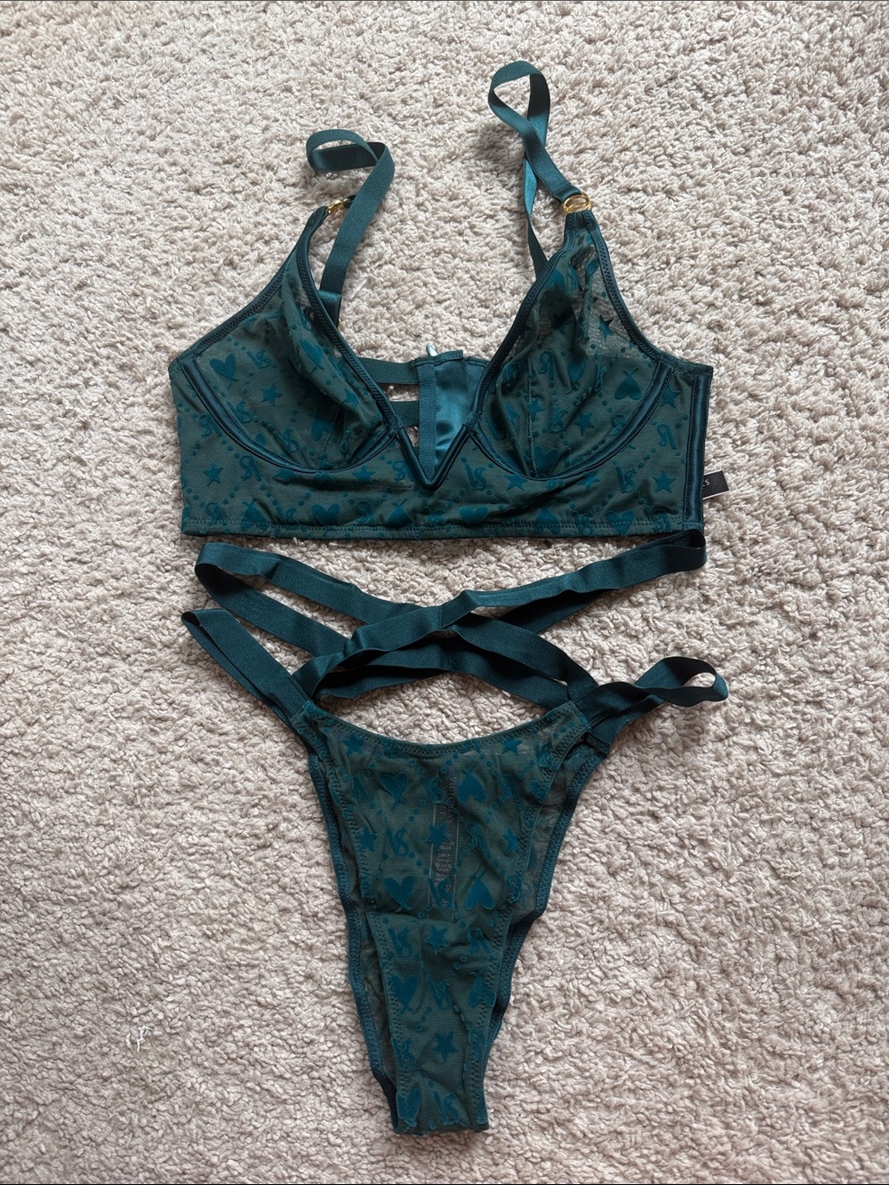 Victoria Secret  bralette and  Pantie set